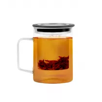 Vialli Design Szklanka z zaparzaczem Diva 29385 300 ml