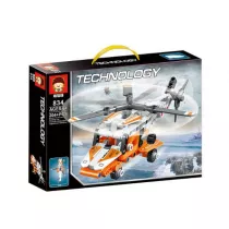 Klocki Helikopter 204 elementw BKLO7754