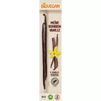 Biovegan Laska wanilii bourbon bezglutenowa 2 szt. Bio
