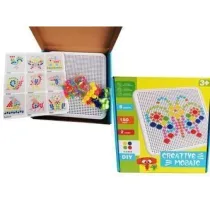 Grzybki kolorowe do tworzenia obrazk�w 160 szt Cabo-Toys