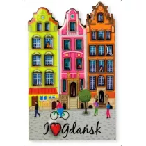 Pan Dragon Magnes I love Poland Gdask ILP-MAG-C-GD-18