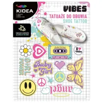 Tatuae do obuwia wiecce w ciemnoci Vibes KIDEA Derform