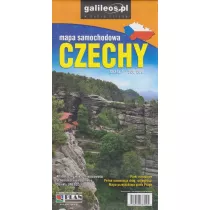 Mapa samochodowa Czechy 1:500 000