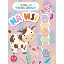 Kolorowanka Weso�e obrazki. Na wsi