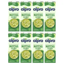 Alpro Nap�j kokosowo - sojowy z zielon� herbat� Matcha Zestaw 8 x 1 l