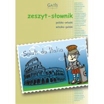Gatis Zeszyt-słownik polsko-włoski A5 kratka 60 kartek