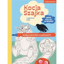 Kocia Szajka i zaginione bajki. Kolorowanka z pazurem