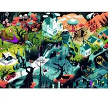 Puzzle 1000 el. Filmy Tima Butrona Heye