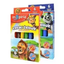 InSpiria Kredki elowe 6 kolorw
