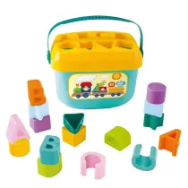 Wiaderko z zabawkami do wkadania Baby Mix