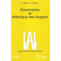Grammaires et didactique des langues