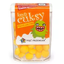 Pi Przemian Cukierki z ksylitolu ksylicuksy o smaku pomaraczowym bezglutenowe 15 g