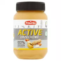 Primavika Krem orzechowy arachidowy 100% orzeszkw ACTIVE bezglutenowy 470 g