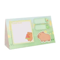 Strigo Karteczki samoprzylepne Kapibara z arbuzem