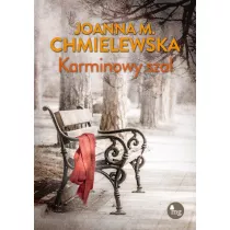 Karminowy szal
