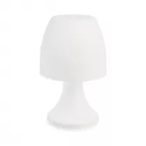 Atmosphera Przenona lampka nocna LED biaa 19 cm