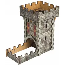 Q-Workshop Dice Tower. Medieval (kolorowa)