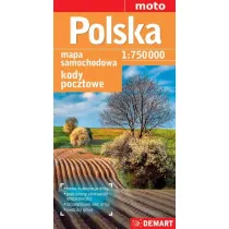 Polska mapa kod�w pocztowych