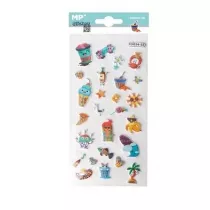 Mp Main Paper Naklejki 3D pla�a