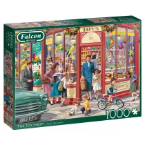 Puzzle 1000 el. Falcon. Sklep z zabawki na rogu ulicy Jumbo