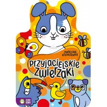 Zakrcone kolorowanie. Przyjacielskie zwierzaki
