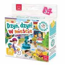 Puzzle 25 el. Dzy, dzy! W miecie Aksjomat