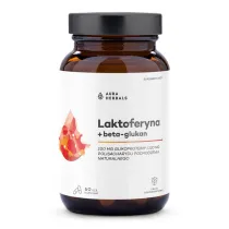Aura Herbals Laktoferyna + beta-glukan suplement diety 60 kaps.