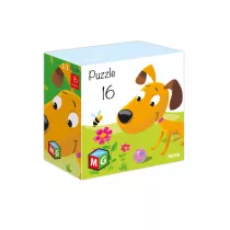 Puzzle 16 el. Piesek Multigra