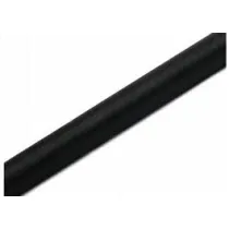 PartyDeco Organza g�adka czarna 0,36x9m