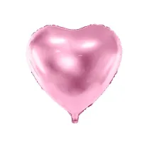 PartyDeco Balon foliowy Serce jasny r� 45cm