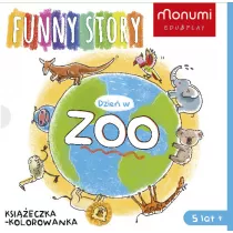 Ksieczka harmonijka do kolorowania - Dzie w Zoo 5l+