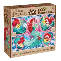 Puzzle dwustronne eko 60 el. Maa Syrenka Lisciani