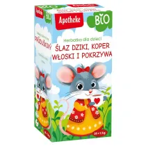 Apotheke Herbatka dla dzieci - na oskrzela 20 x 1,5 g Bio