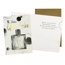 Kukartka Karnet B6 Urodziny (m�skie, perfumy)