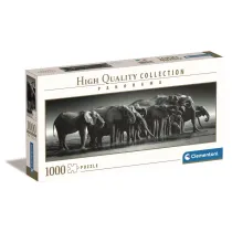 Puzzle 1000 el. Panorama HQ - Herd of Giants Clementoni