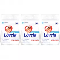 Lovela Baby Hipoalergiczny proszek do prania do kolorw zestaw 3 x 2700 g