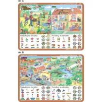 Visual System Podkadka edukacyjna. Poszukaj na obrazku