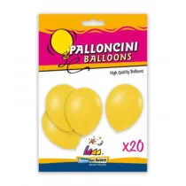 Balony ��te 26cm 20 szt