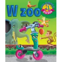 Hulajnoga Zuzia. W zoo