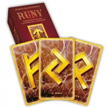 Runy. Ksi��ka + 24 karty