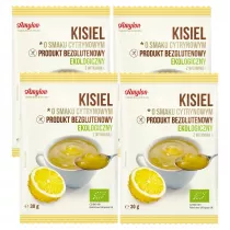 Amylon Kisiel cytrynowy bezglutenowy Zestaw 4 x 30 g Bio