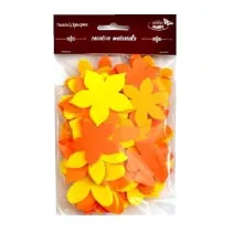 Galeria Hobby Kwiatki ��to-pomara�czowe 60 szt.