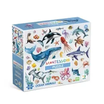Puzzle 200 Montessori Zwierzta oceaniczne Dodo