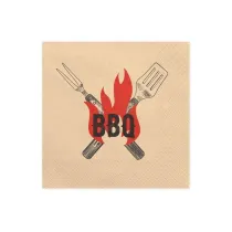 PartyDeco Serwetki BBQ, 33x33cm