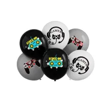 Balony Game Pad 30cm, op.6szt.