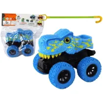 Teren�wka pchacz Tyranozaur niebieski LeanToys