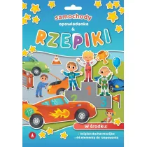 Rzepiki 180x260 Samochody. Opowiadanka & rzepiki SKRZAT 981093 SK