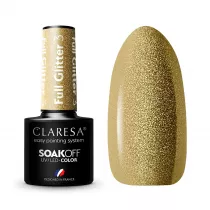 Claresa Soak Off UV/LED Full Glitter lakier hybrydowy 3 5 g