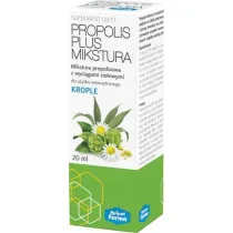 Apipolfarma Propolis Plus Mikstura z zio�ami na zaburzenia �o��dkowe Suplement diety 20 ml
