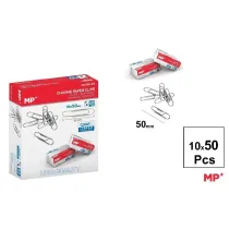 Spinacz srebrny 50mm 10x50szt